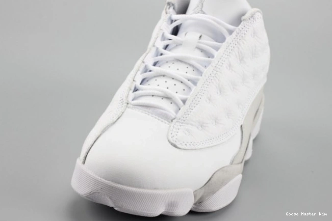 LowPure Money Air mens Jordan 13 310810-100 white 0608